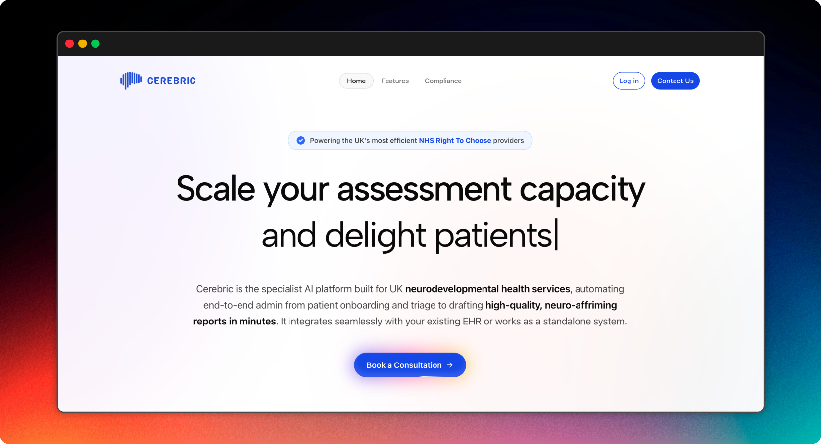 Cerebric Desktop Screenshot
